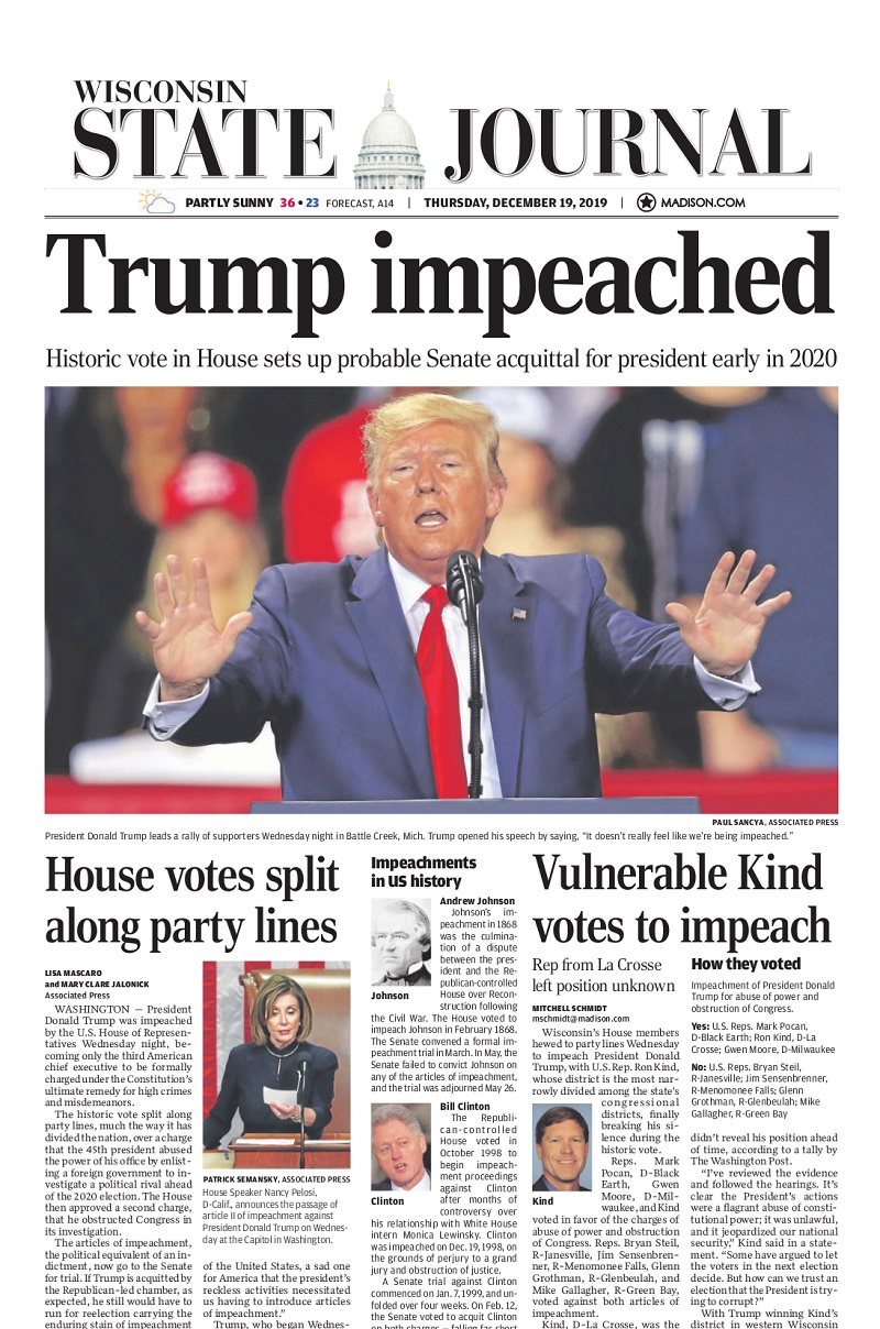 Wisconsin state journal newseumed